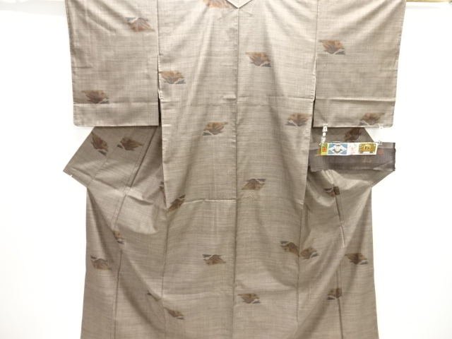 JAPANESE KIMONO / UNUSED DORO OSHIMA TSUMUGI (9 maruki)